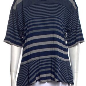 NEW - Adidas X Stella McCartney Short Sleeve Striped Tee- Size S
